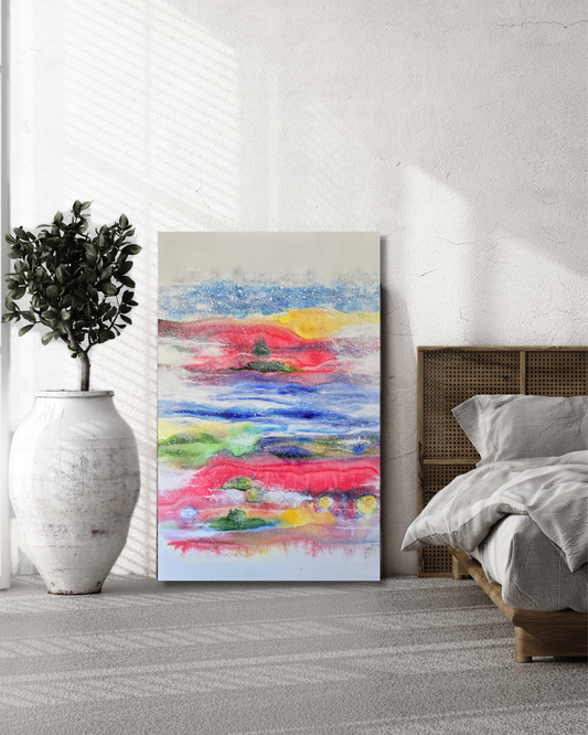 Nature’s Whisper | Original Abstract Landscape Painting