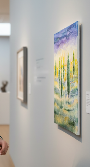 Nature’s Whisper | Original Abstract Landscape Painting