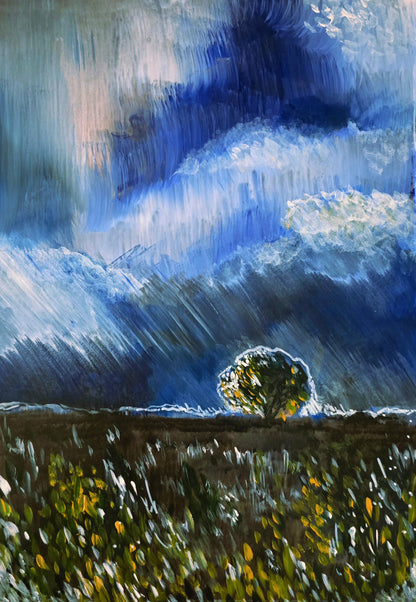 The Quite Before Storms | Original Acrylic Painting