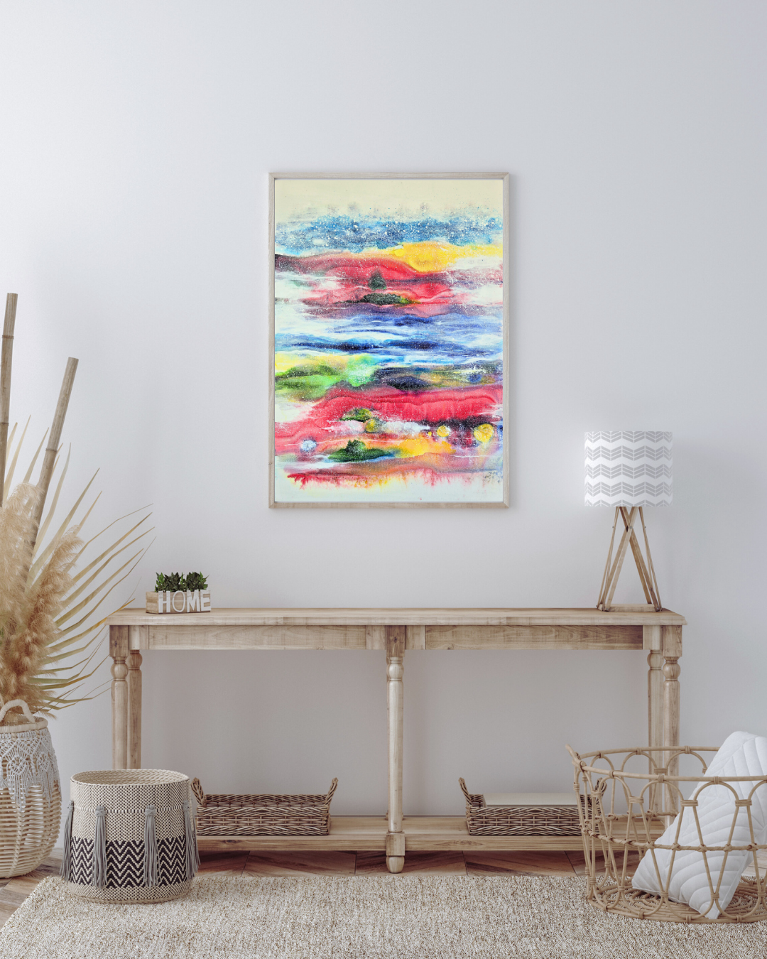 Nature’s Whisper | Original Abstract Landscape Painting