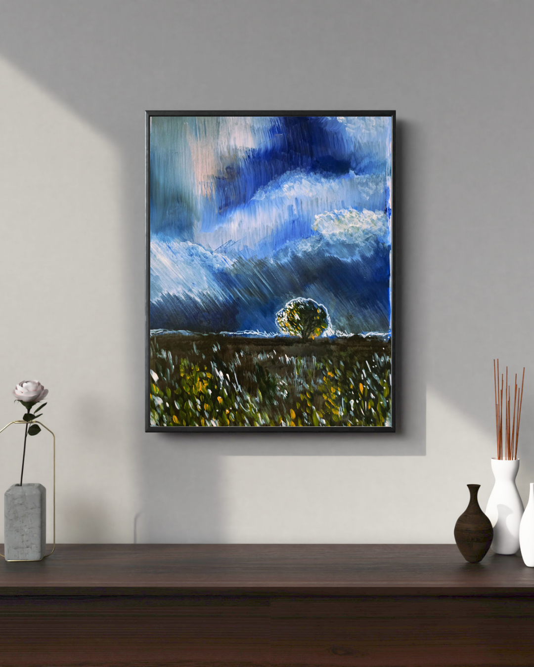 The Quite Before Storms | Original Acrylic Painting