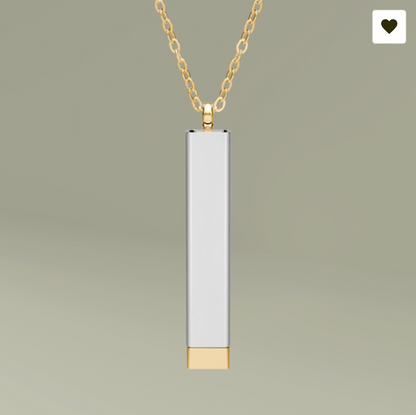 Personalized Laser-Engraved Necklace | Custom Name, Date & Coordinate Pieces