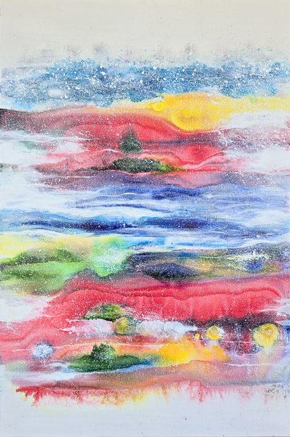 Nature’s Whisper | Original Abstract Landscape Painting
