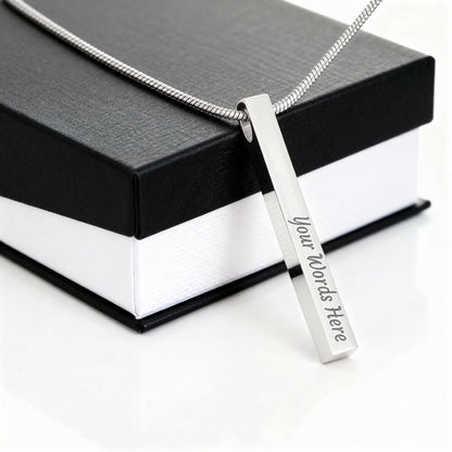 Life Is an Adventure Personalized Necklace