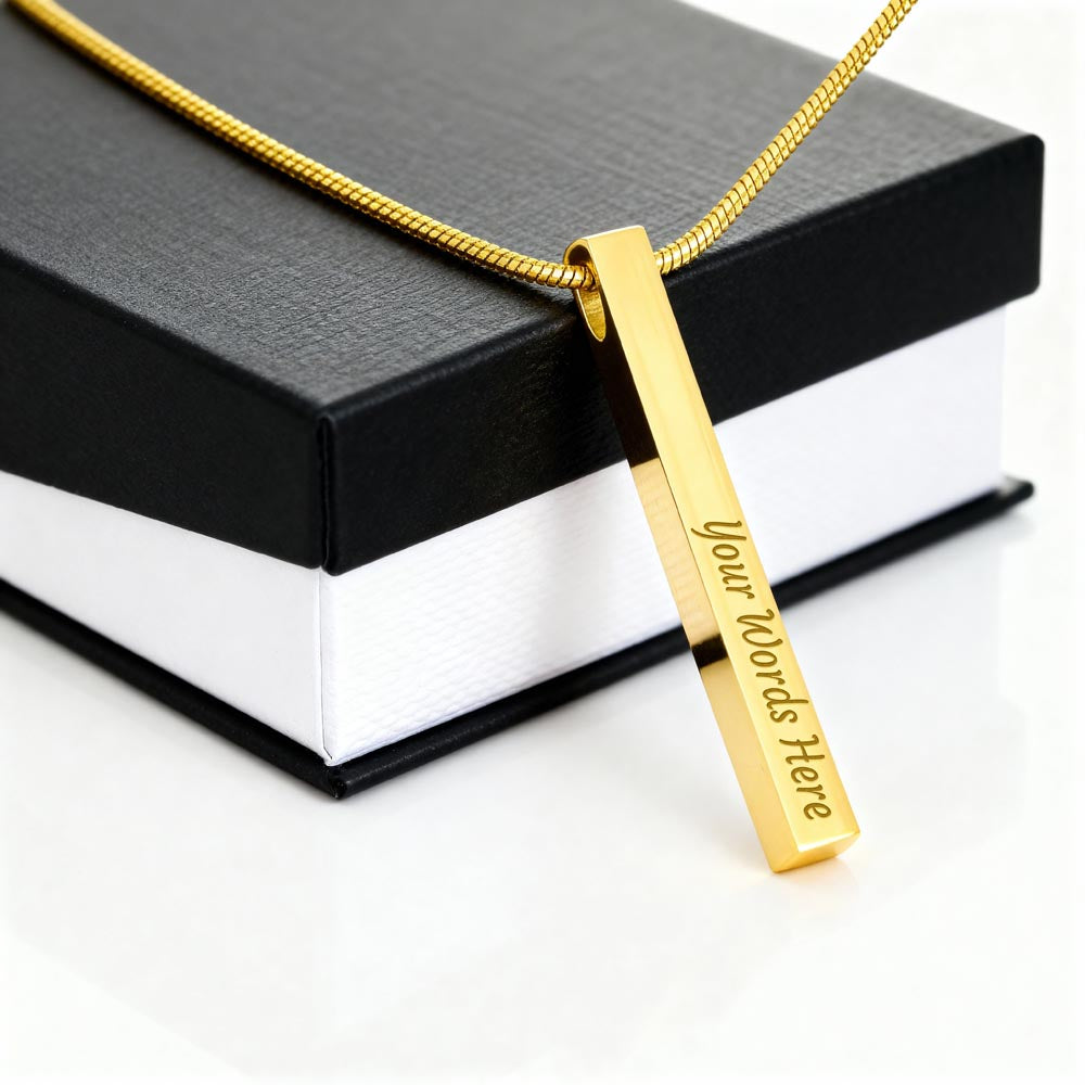 Life Is an Adventure Personalized Necklace